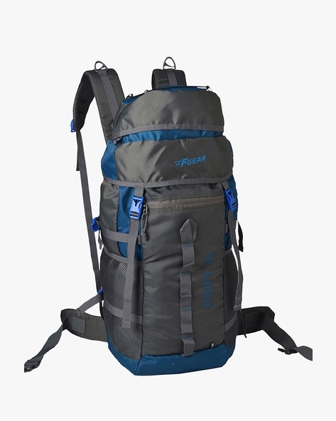 Grey and outlet blue backpack