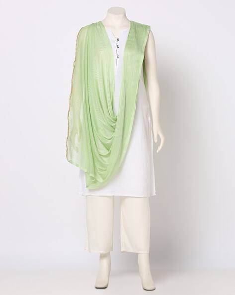 Wine Tie & Dye Gotta Patti Dupatta main image 0