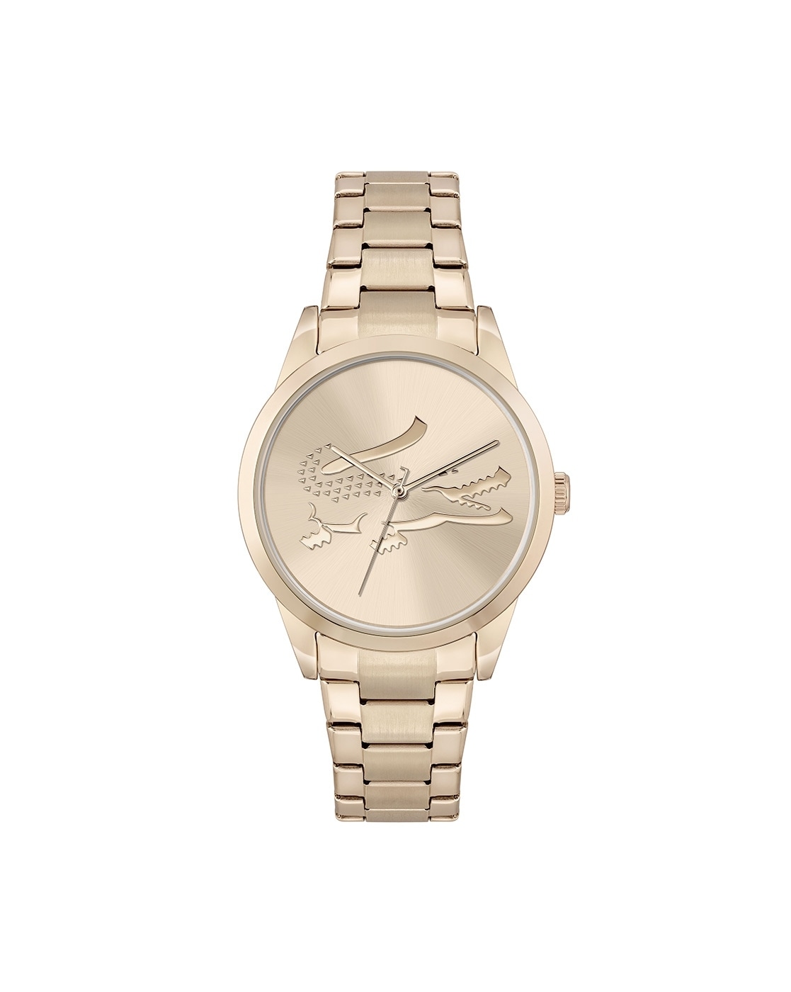 Lacoste victoria watch rose on sale gold