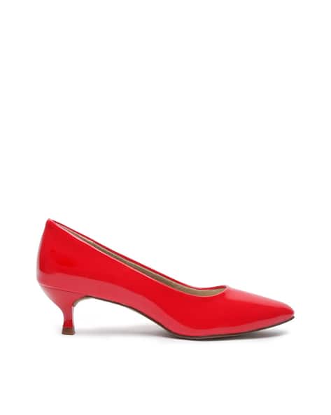 Buy Red Heeled Shoes for Women by Flat n Heels Online