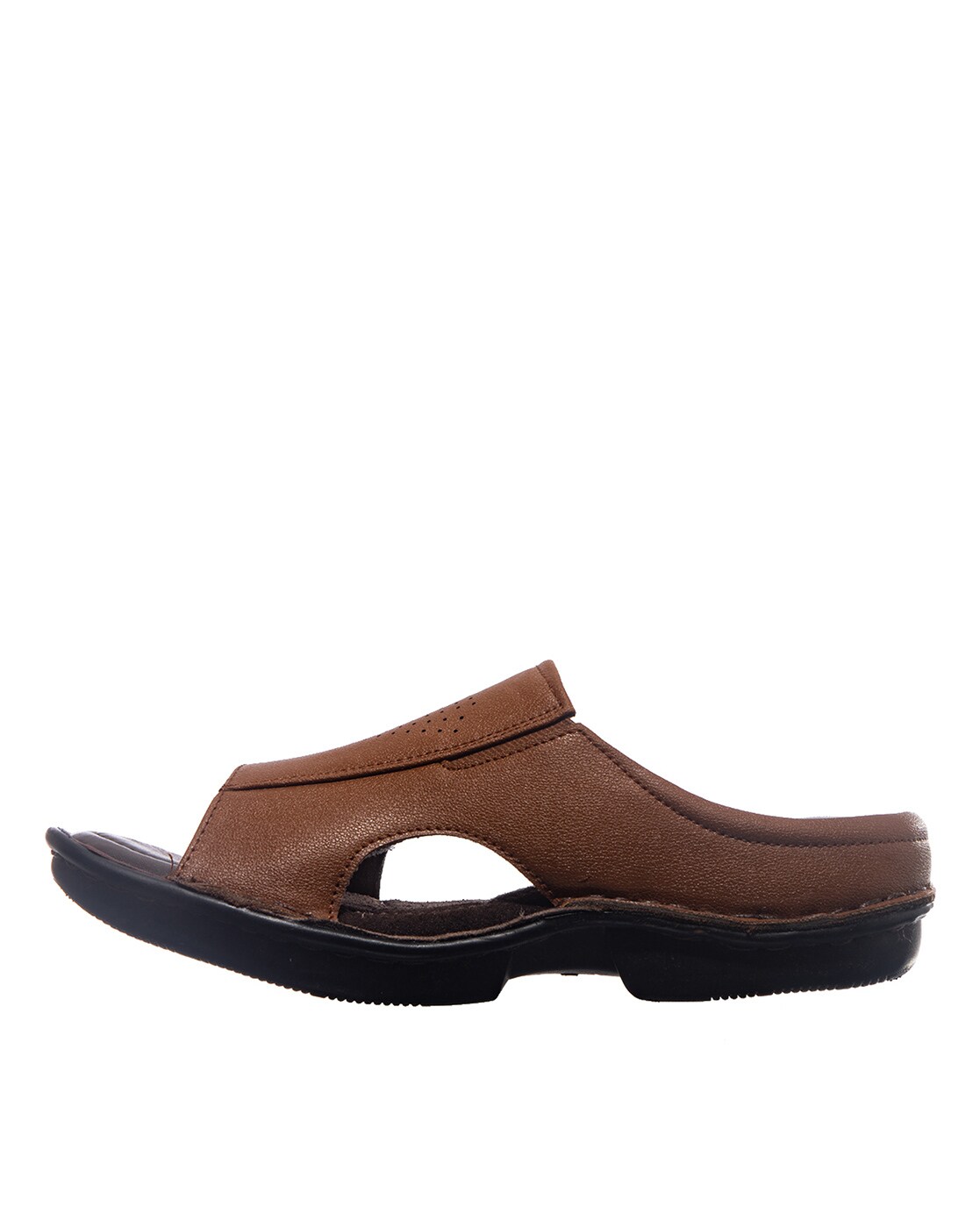 Buy Khadim's Softouch Black Mule Slip On Sandal for Men (5241056) (9) at  Amazon.in