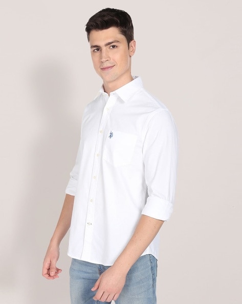 U s shop polo white shirts