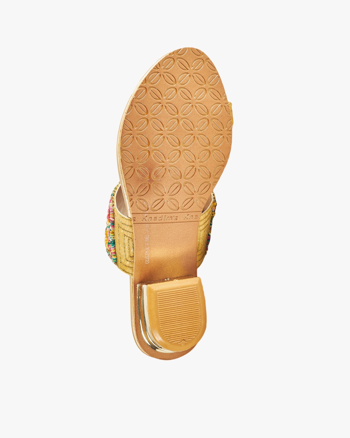 Buy online Tan Slip On Sandal from heels for Women by Khadims for ₹829 at  0% off | 2024 Limeroad.com