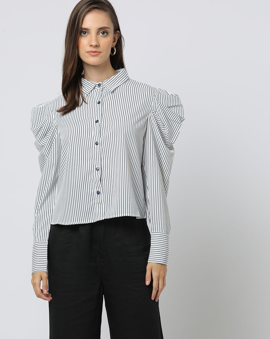 Buy White Black Shirts for Women by Ketch Online Ajio