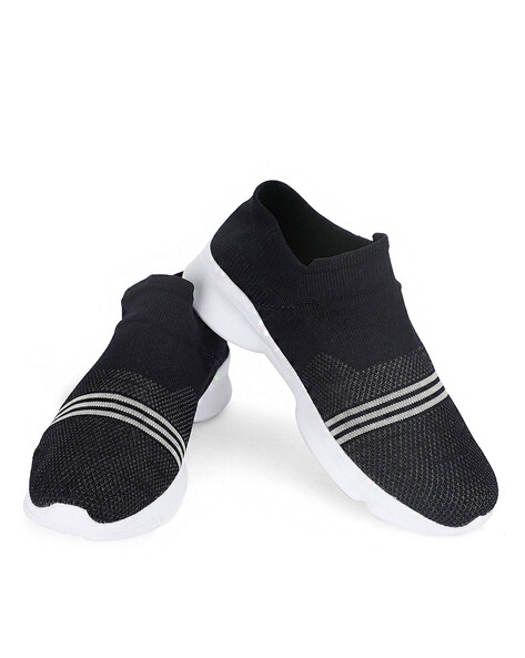 Khadims Textured Slip-On Sneakers