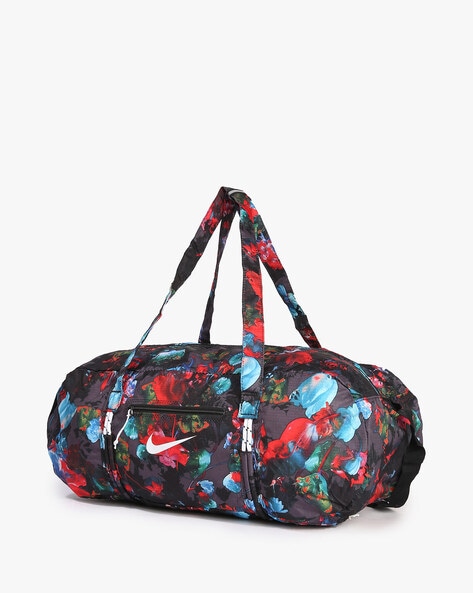 Nike floral hotsell gym bag