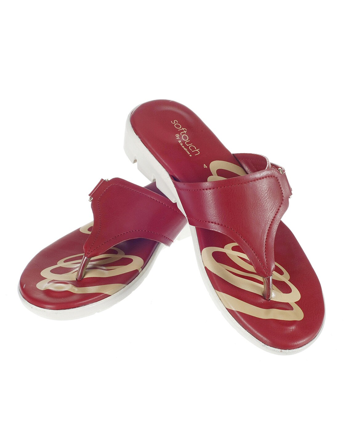 Buy Softouch by Khadims Men's Brown Toe Ring Sandals for Men at Best Price  @ Tata CLiQ