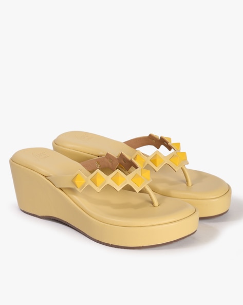 Studded discount platform slides