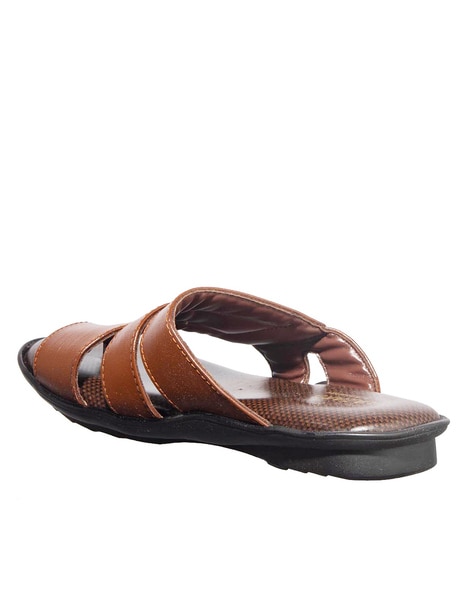 Buy Khadims Mens Black Strap-on Sandal Online @ ₹499 from ShopClues