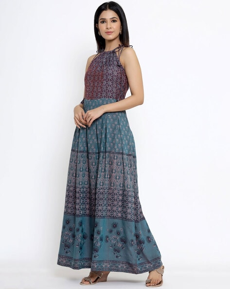 Ethnic Wear Cotton Printed Jaipuri Frock, Size: Free Size at Rs 200/piece  in Jaipur
