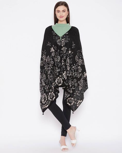 Floral Knitted Shawl Price in India