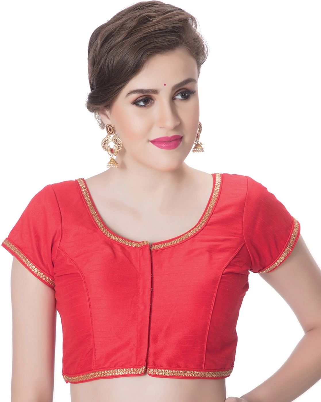 Buy Red Blouses for Women by NECKBOOK Online | Ajio.com