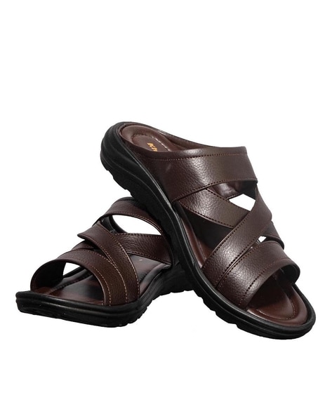 Buy online Khadims Faux Leather Brown Fisherman Sandal from Sandals and  Floaters for Men by Khadims for ₹749 at 0% off | 2024 Limeroad.com