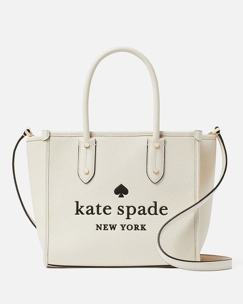 Buy KATE SPADE Ella Small Tote Bag | White Color Women | AJIO LUXE