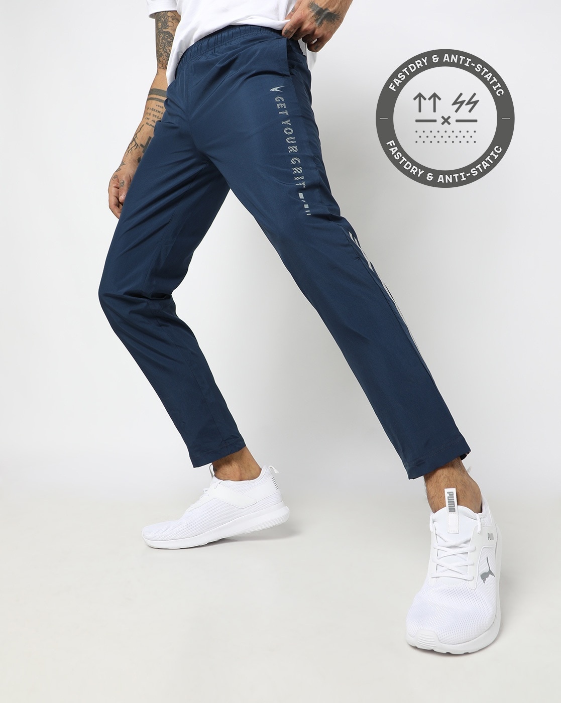 Buy Men FastDry Track Pants with Insert Pockets Online at Best Prices in  India - JioMart.