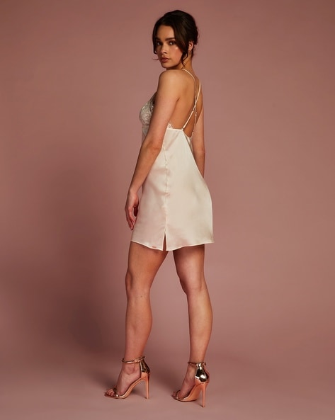 Zara Mini Slip Dress  Mini slip dress, Dress, Slip dress