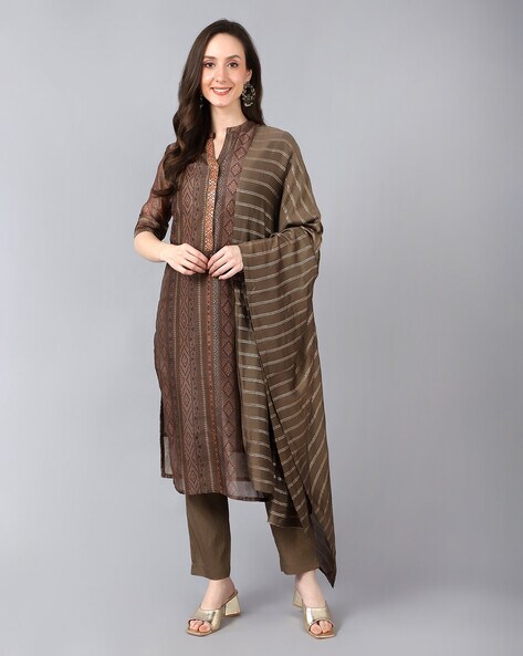 Latest Designer Winter Pashmina Suits with Shawl