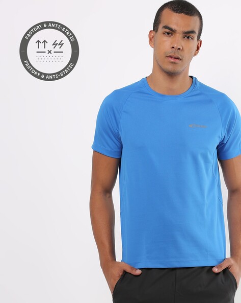 Buy Blue Tshirts for Men by PERFORMAX Online