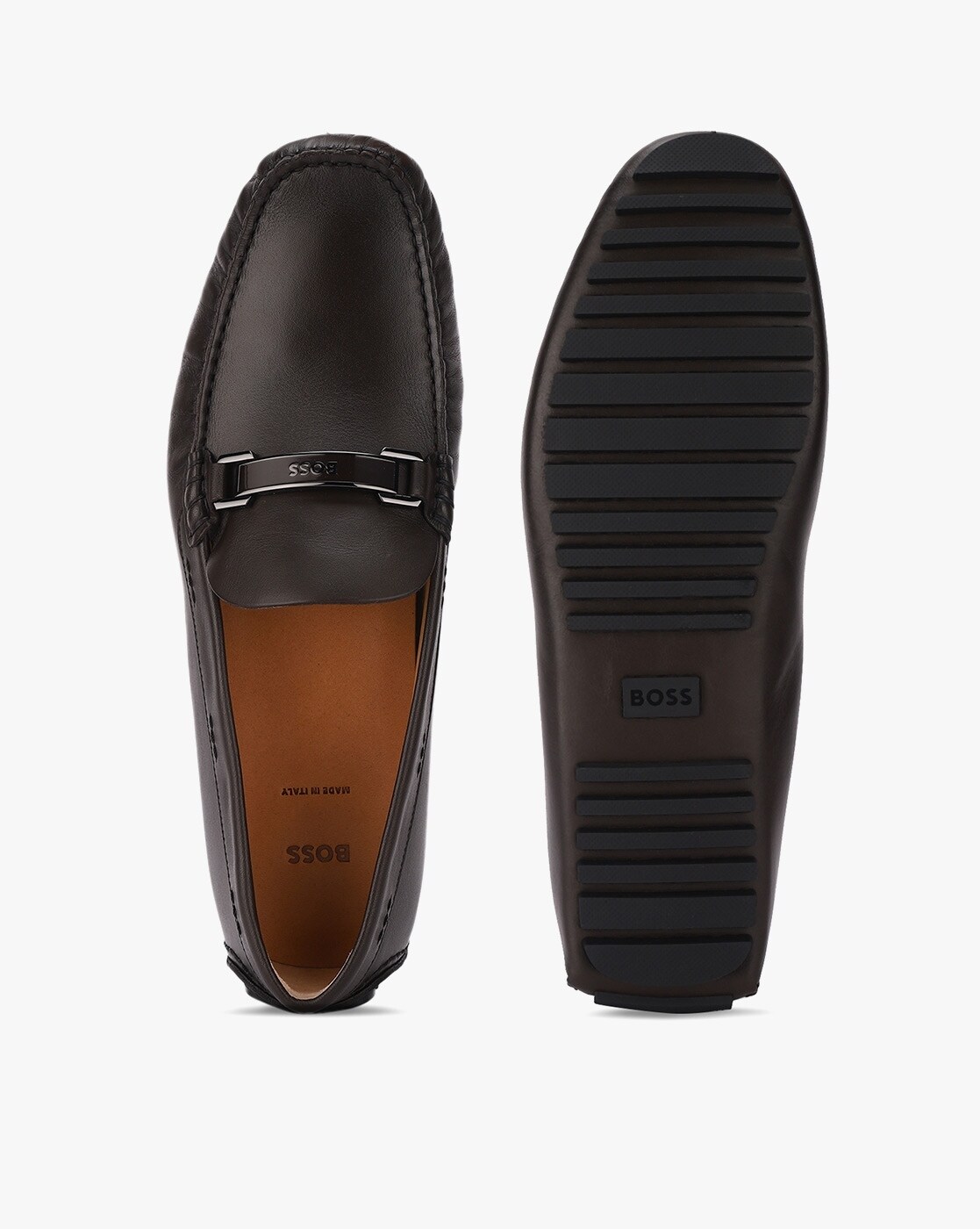 Hugo boss moccasin discount slippers