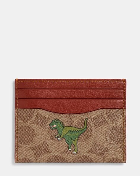 Card Holder Coach Dinosaur Collection Coach Dinosaur Wallet Rexy - Main Image