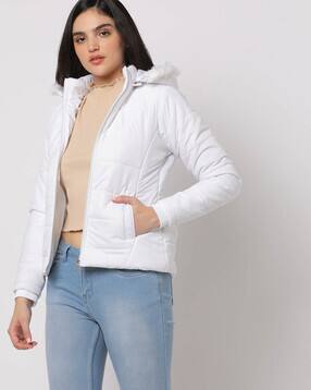 freehand Zip-Front Slim Fit Jacket with Detachable Hood-picture-37
