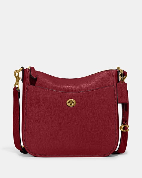 Coach chaise crossbody oxblood new arrivals