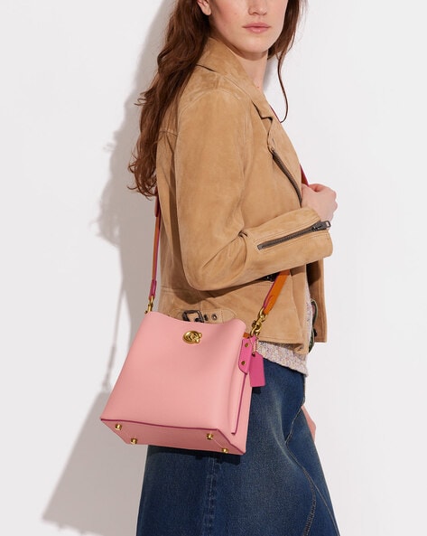 Coach Pink Bucket Bags