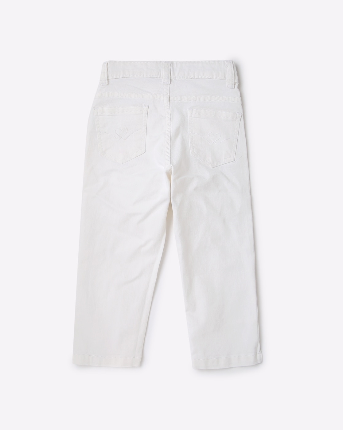 White jeans for baby on sale girl