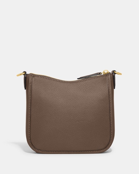 Signature sufflette cloth handbag Coach Brown in Cloth - 41293923
