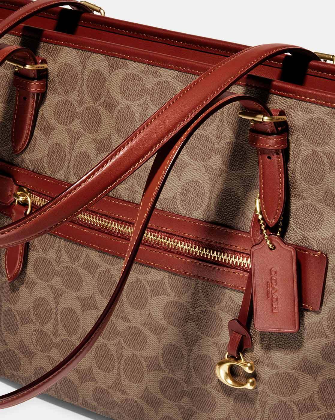 Coach signature outlet taylor tote