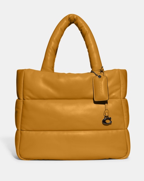 Coach yellow tote outlet bag