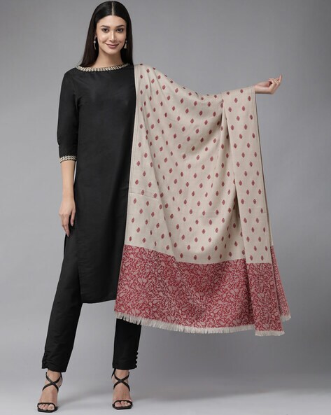 Knitted Woolen Shawl Price in India