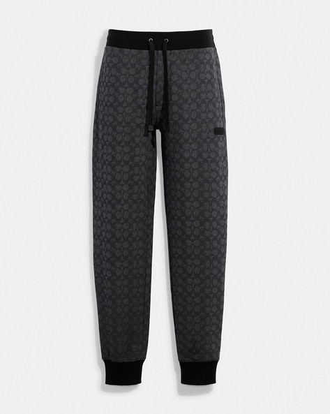 Buy Coach Signature Print Essential Joggers with Slip Pockets