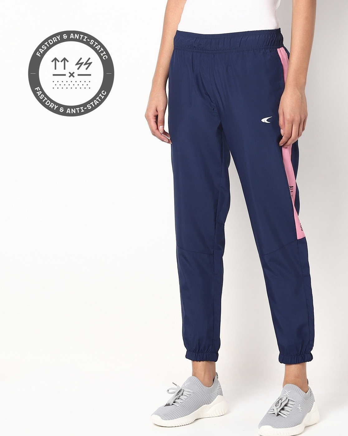 Buy Navy Blue Track Pants for Women by PERFORMAX Online