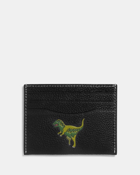 COACH®  Card Case In Crocodile