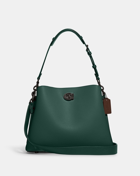 Coach charlie bucket sale bag dark turquoise