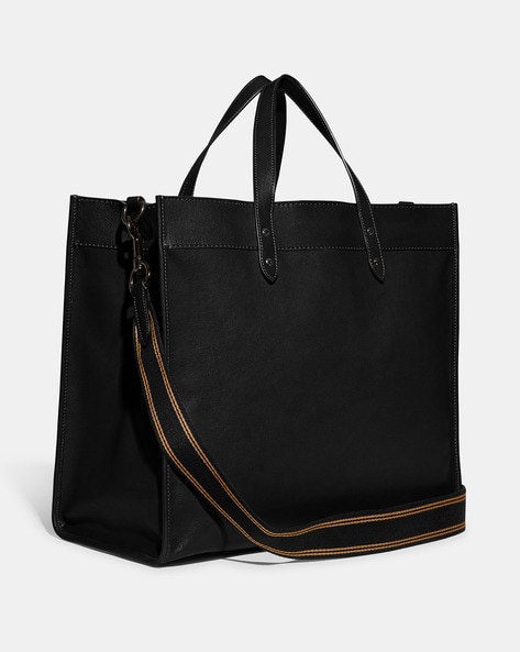 Large black coach on sale tote