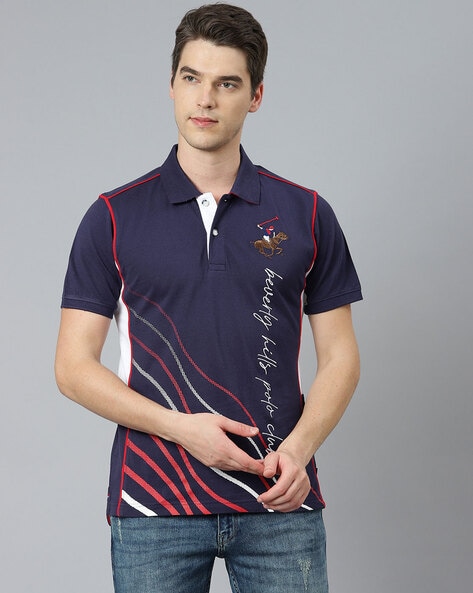 Buy Navy Tshirts for Men by Beverly Hills Polo Club Online 