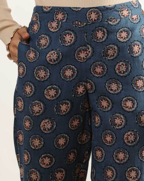 Women Floral Print Pants