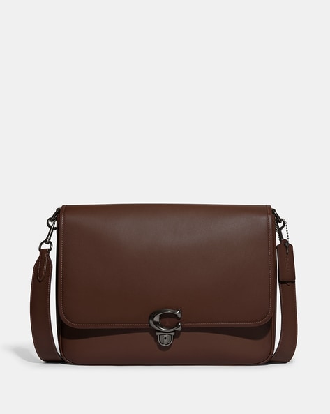 COACH Jes Crossbody Bag In Blocked Signature Canvas in Brown | Lyst