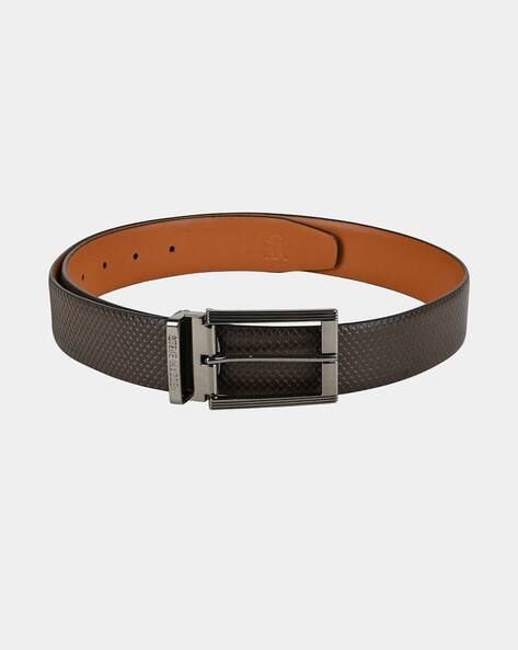 STEVE MADDEN Genuine Leather Classic Belt