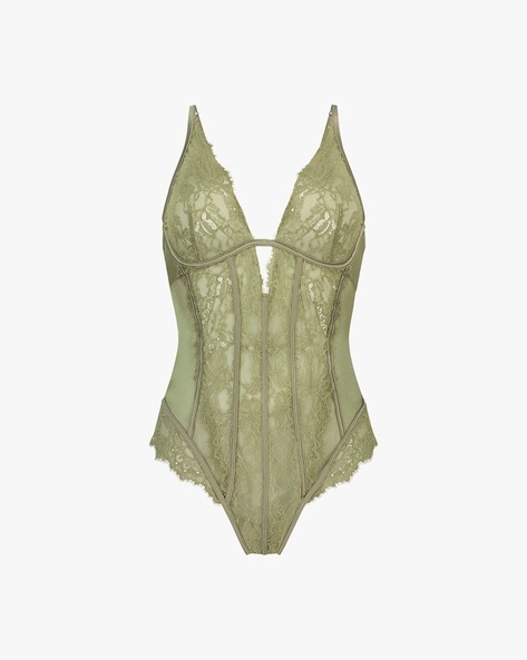 Buy Green Camisoles & Slips for Women by Hunkemoller Online