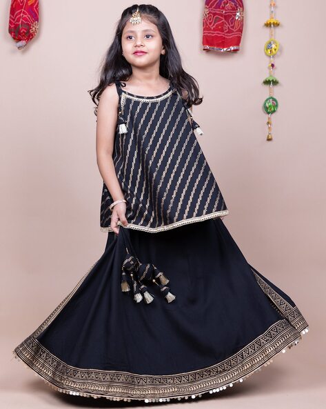 Ethnic wear for sales 8 year girl