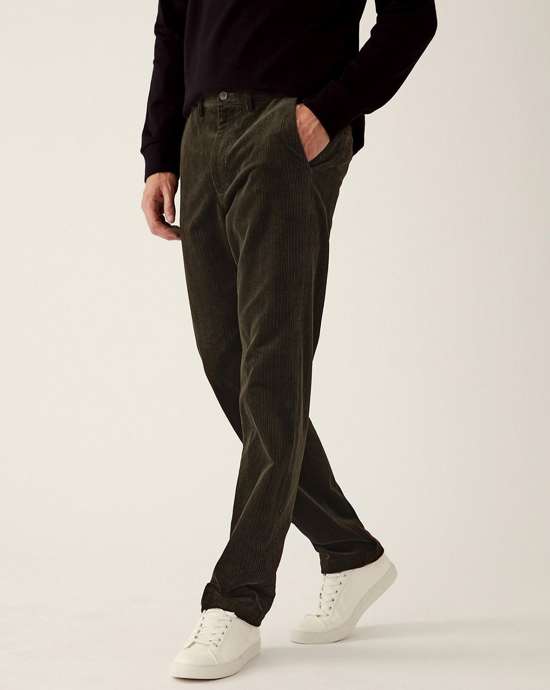 Buy Medium Khaki Trousers & Pants for Men by PARX Online | Ajio.com