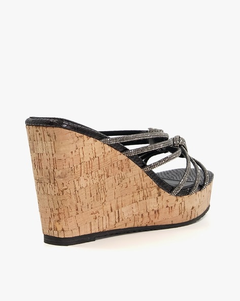 Cute Cork Sandals - Wedge Sandals - Cork Sandals - Lulus