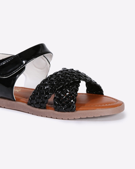 Infant girl best sale black sandals