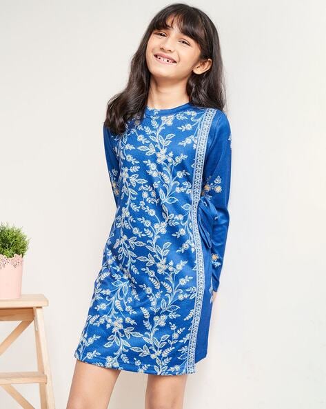 Global desi shop blue dress