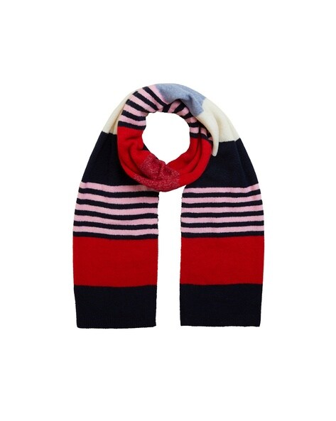 Striped Knitted Scarf Price in India