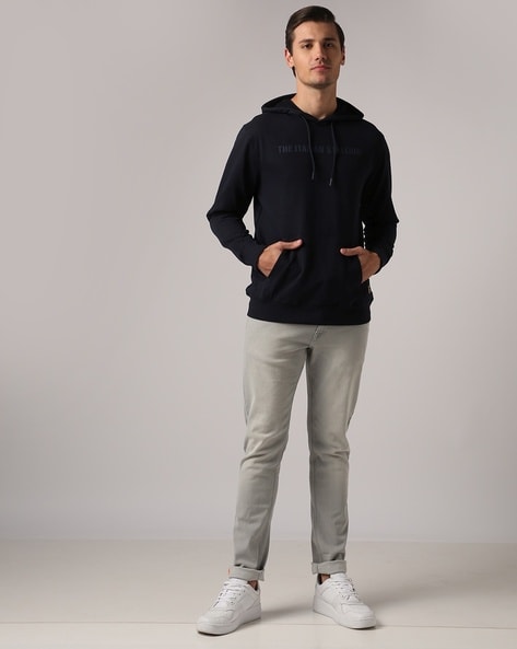 Buy Navy Blue Sweatshirt & Hoodies for Men by Buda Jeans Co Online