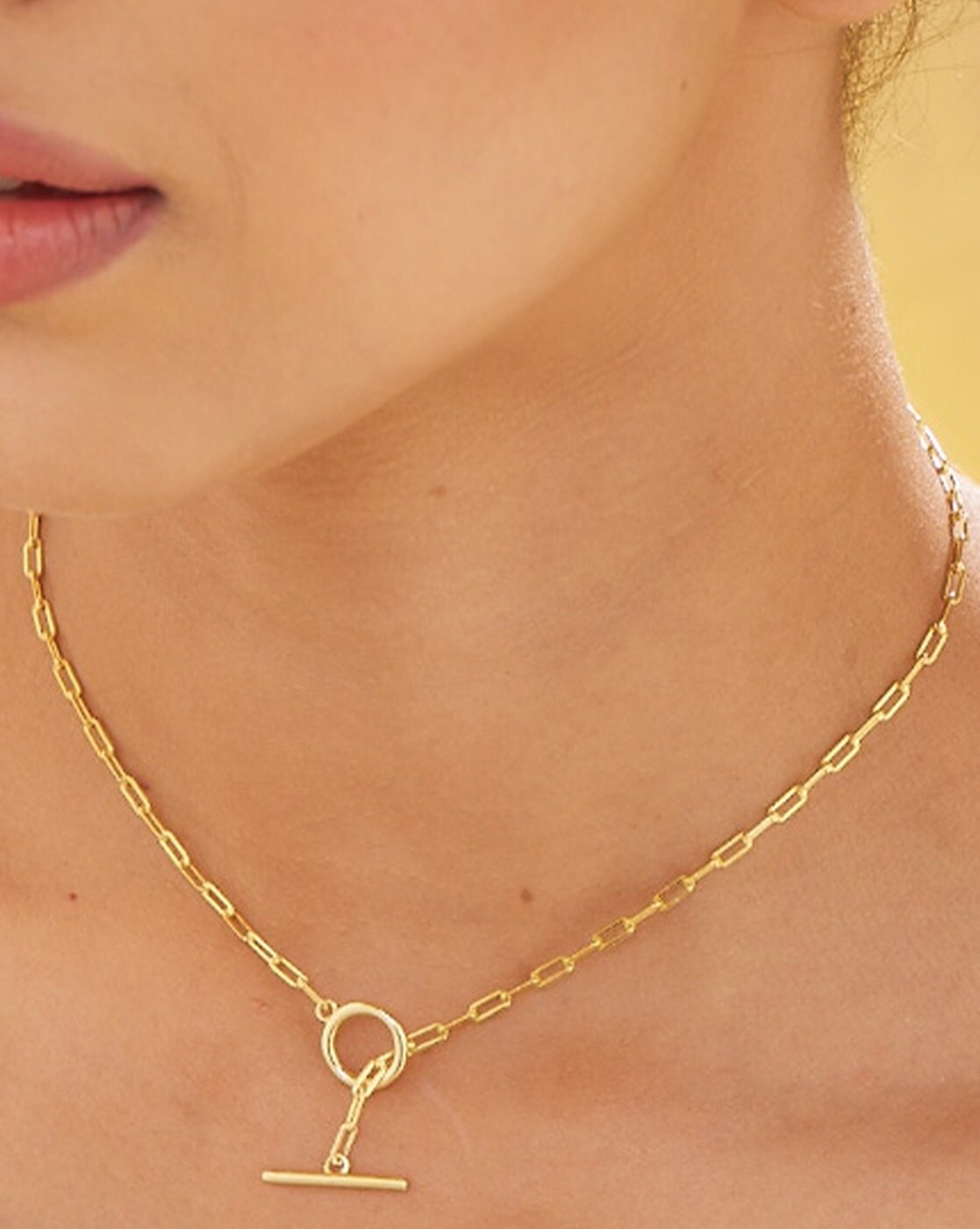 Curb T-Bar Necklace | Ladies Jewellery | Carraig Donn
